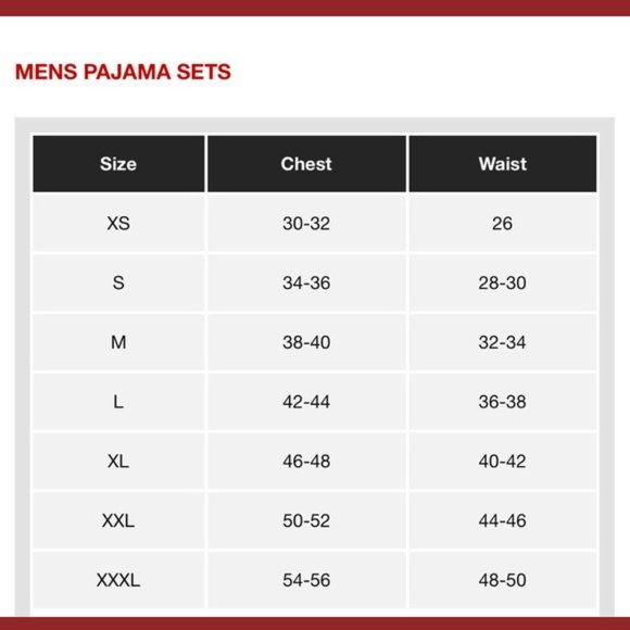 Plaid Buffalo Check Red/Black Flannel Pajamas S - Picture 5 of 6